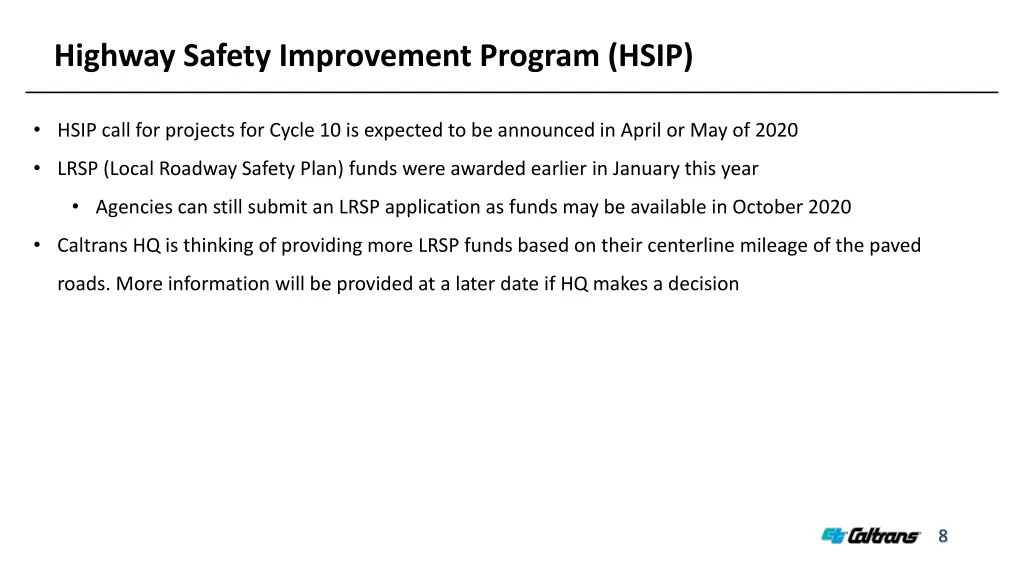 highway safety improvement program hsip