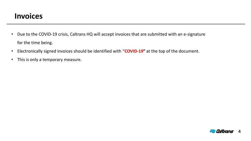 invoices