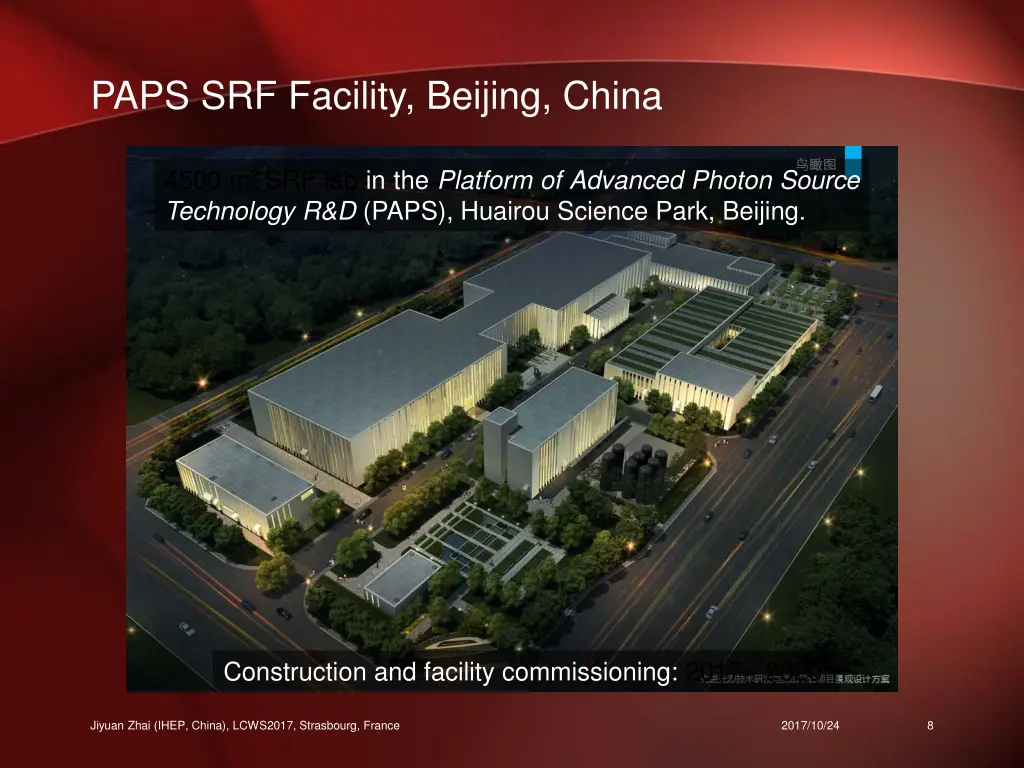 paps srf facility beijing china