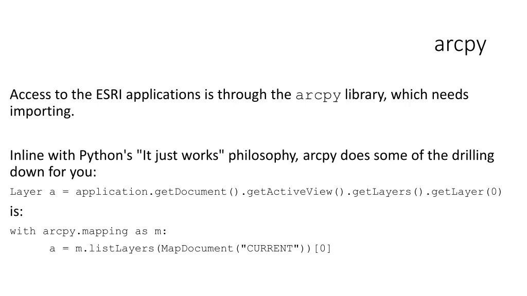 arcpy 1