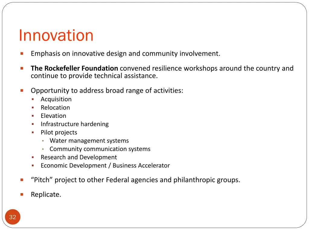 innovation