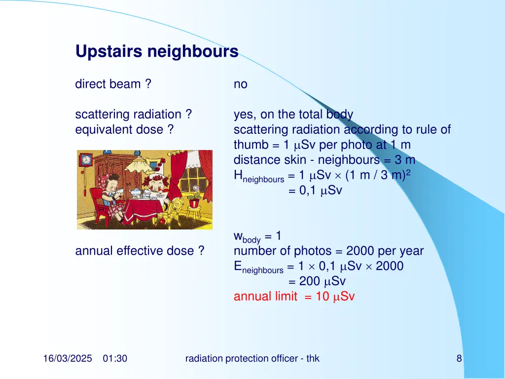 upstairs neighbours