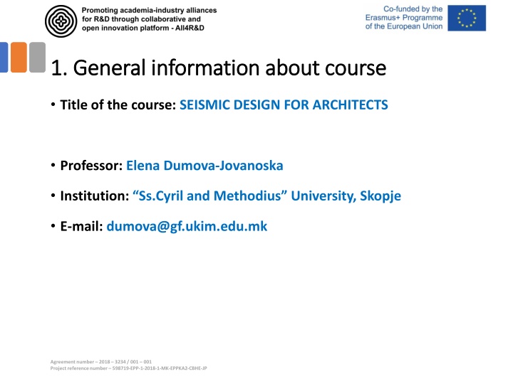 1 general information about course 1 general