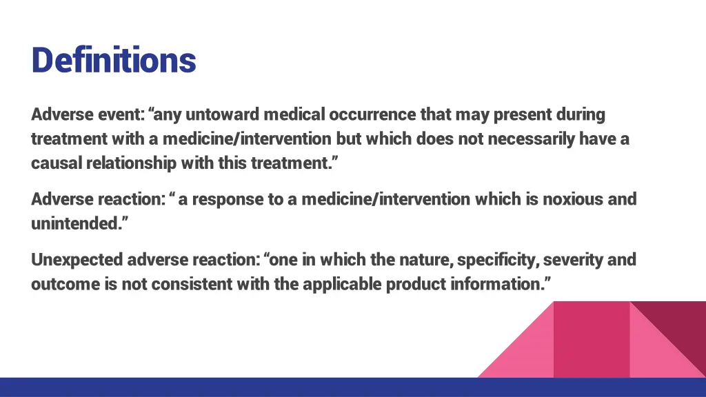 definitions