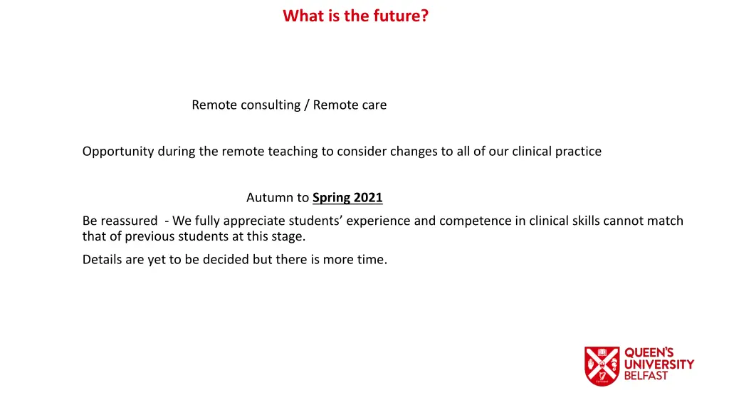 what is the future