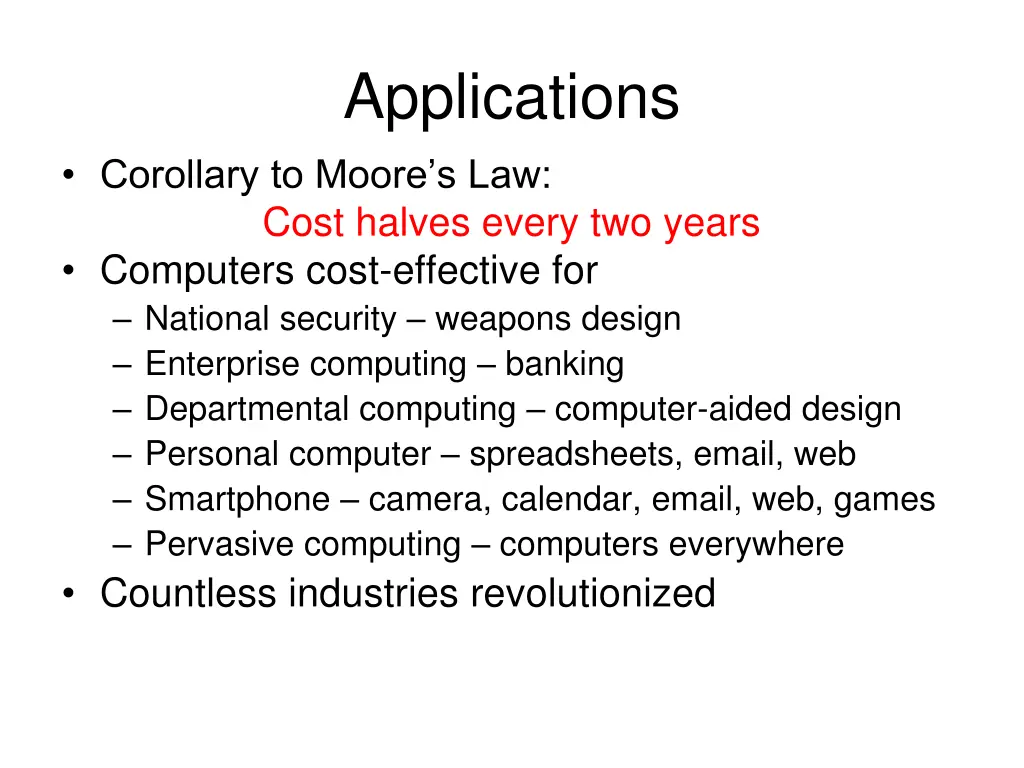 applications