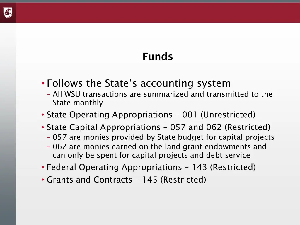funds