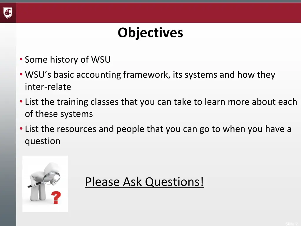 objectives