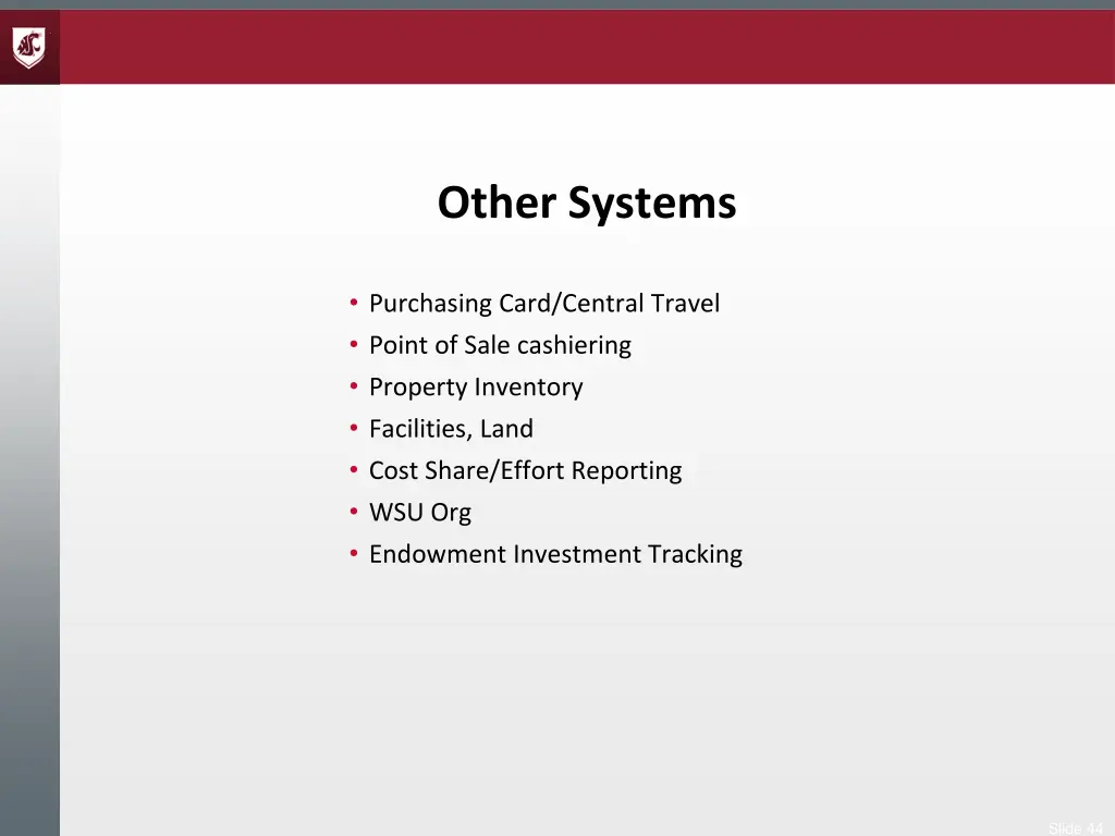 other systems