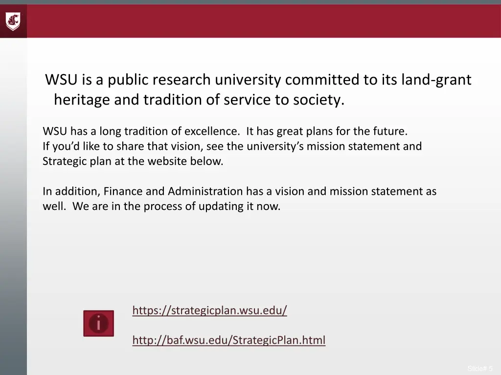wsu is a public research university committed
