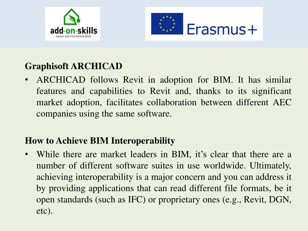 graphisoft archicad archicad follows revit