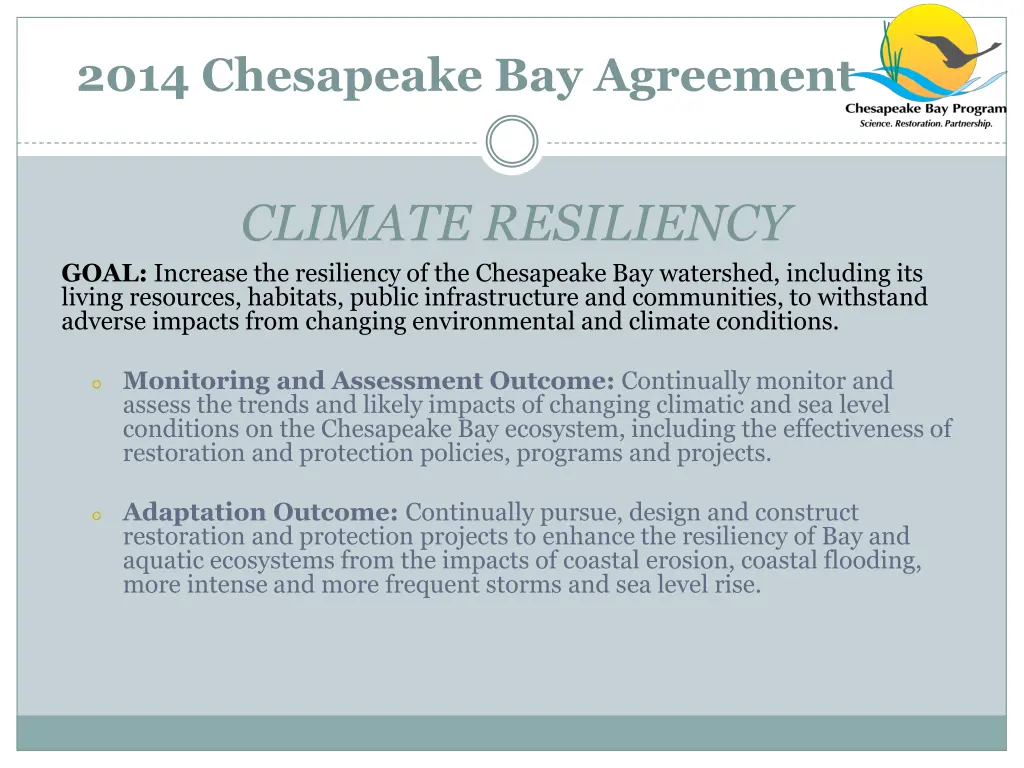 2014 chesapeake bay agreement