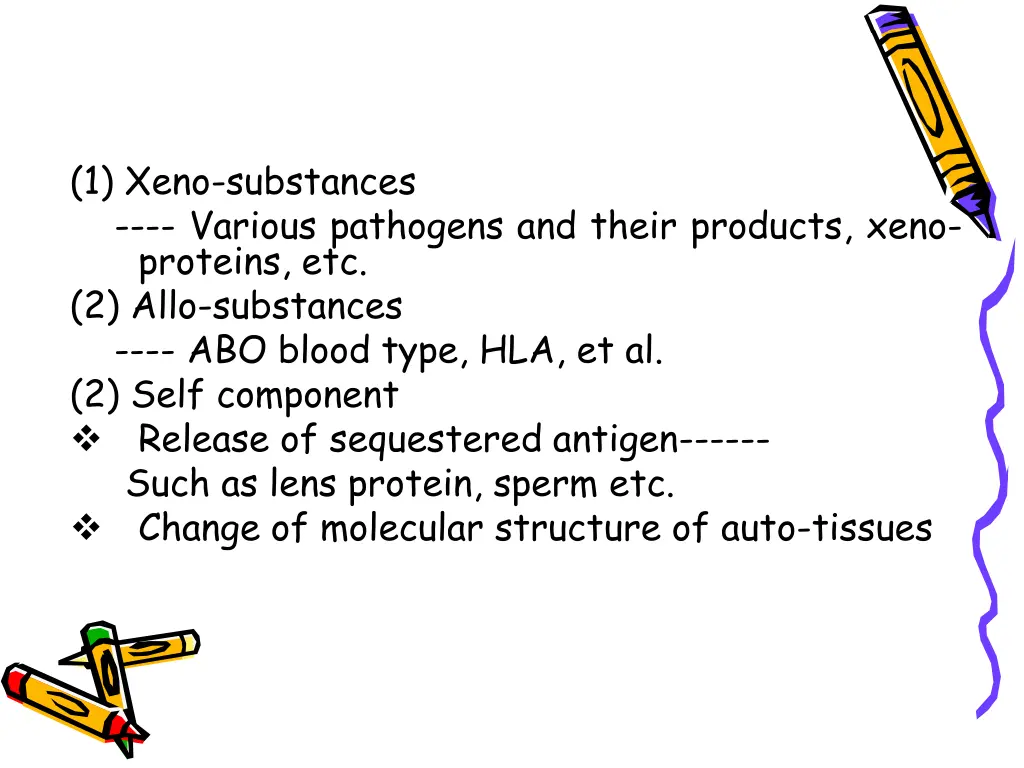 1 xeno substances various pathogens and their