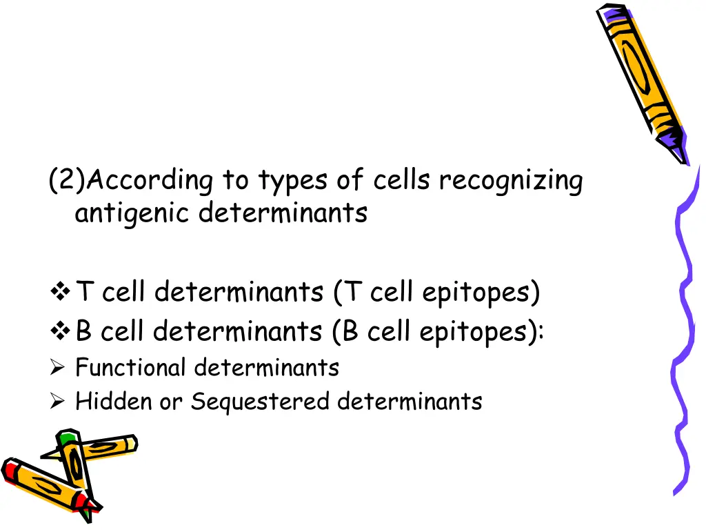 2 according to types of cells recognizing