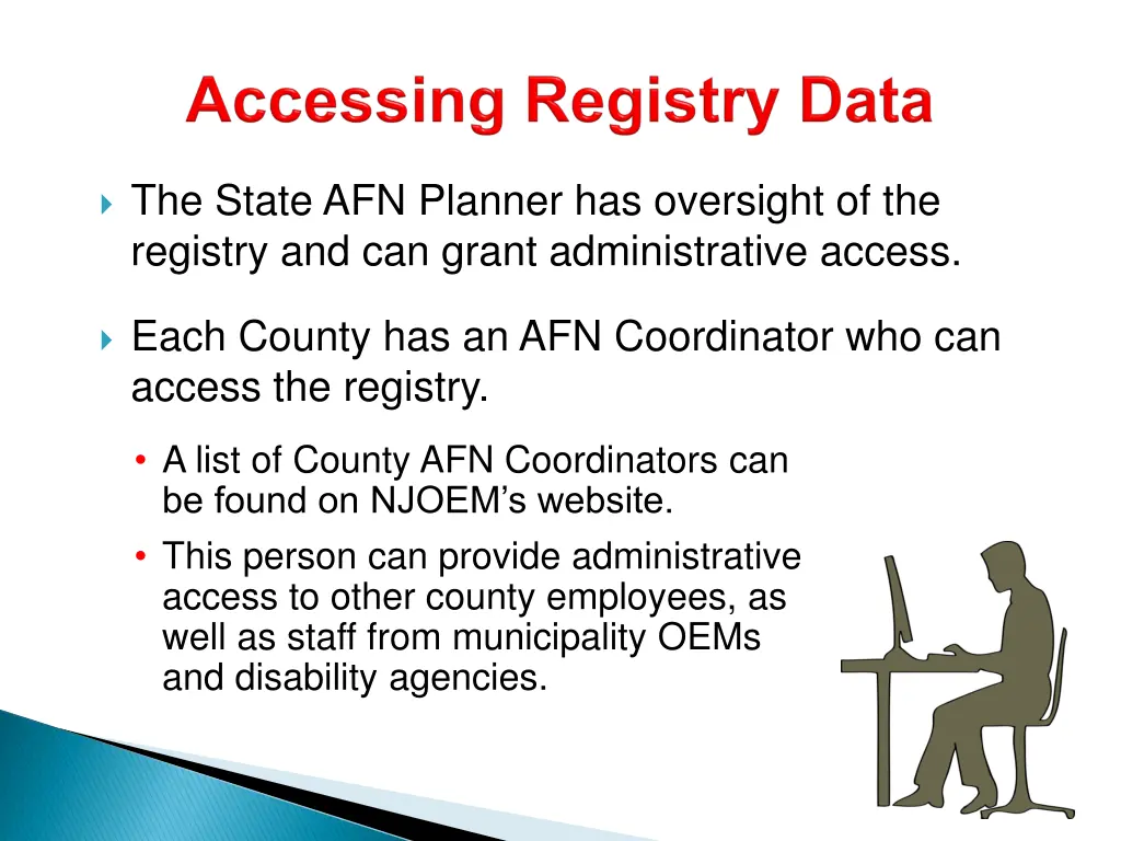 the state afn planner has oversight