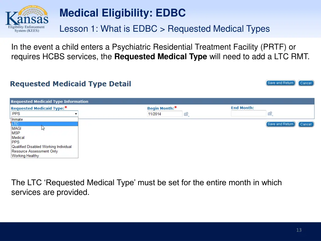 medical eligibility edbc 10