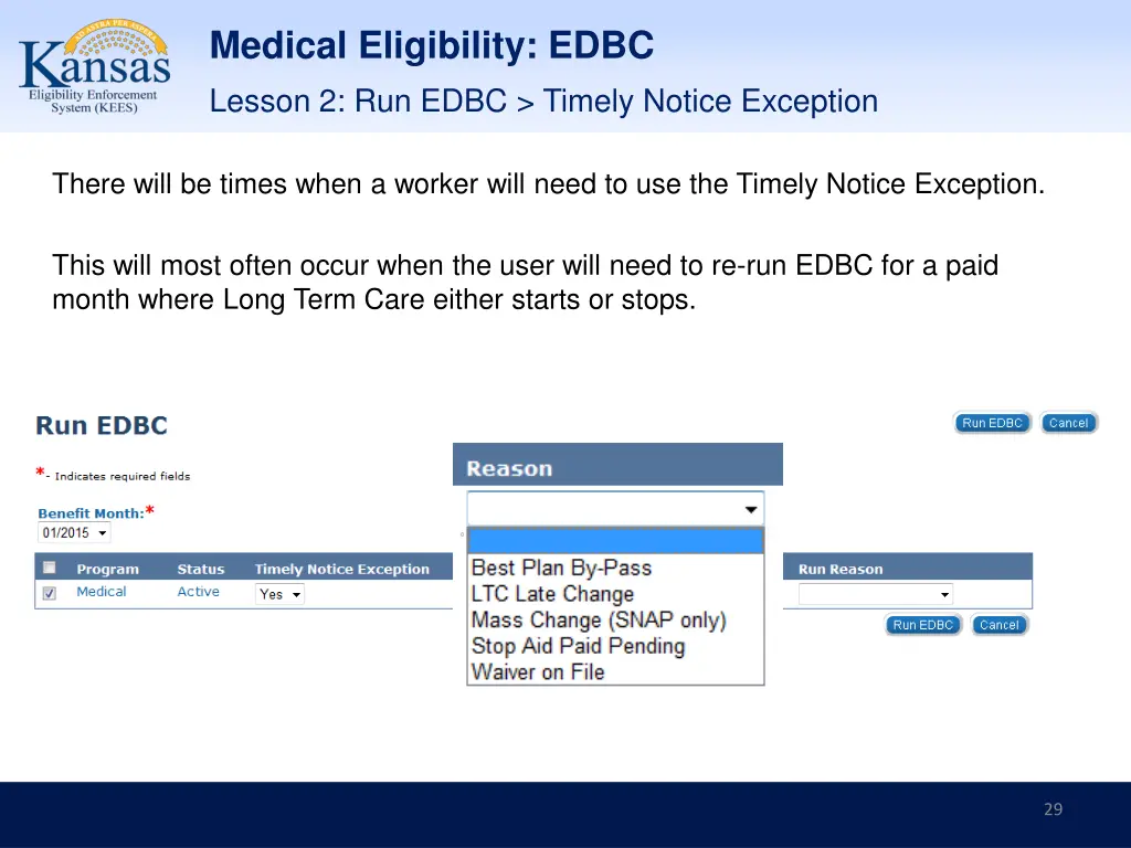 medical eligibility edbc 26