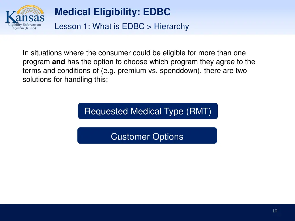 medical eligibility edbc 7