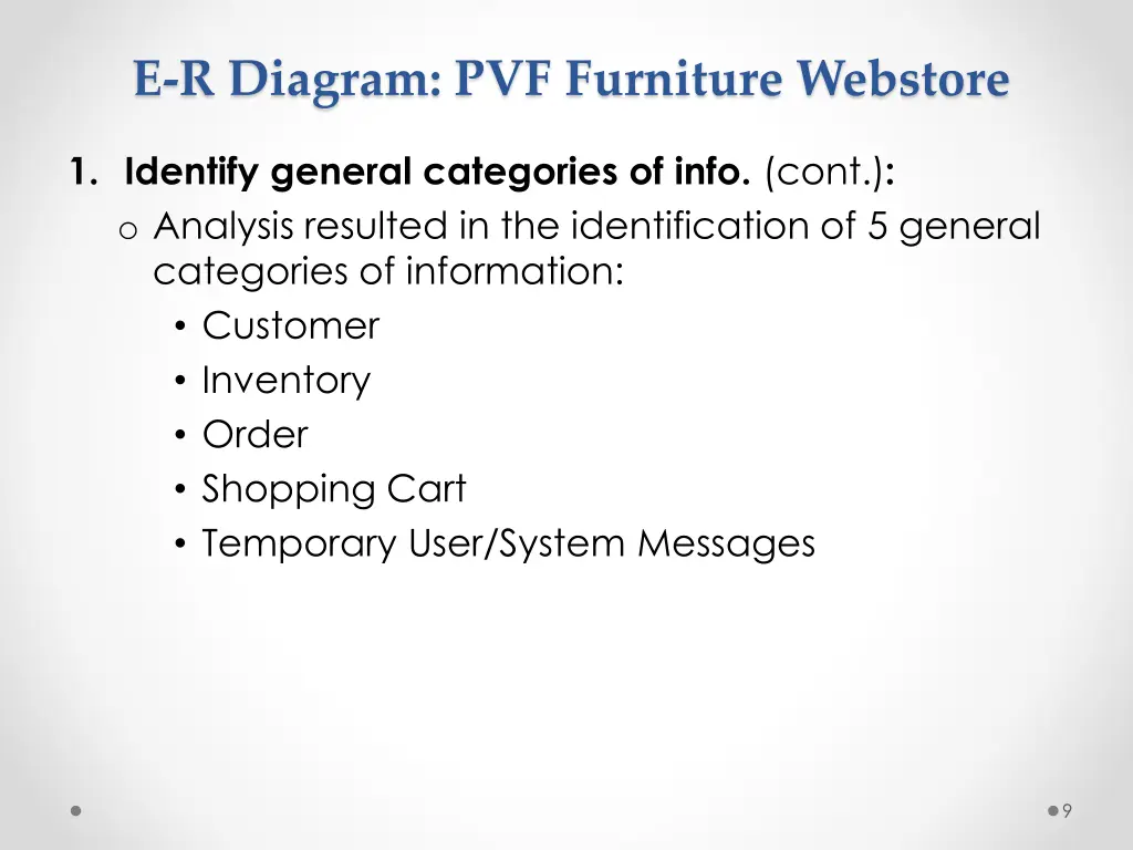 e r diagram pvf furniture webstore 4