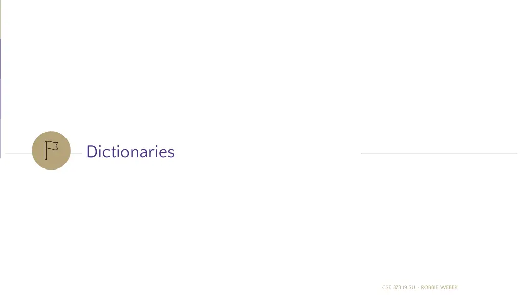 dictionaries