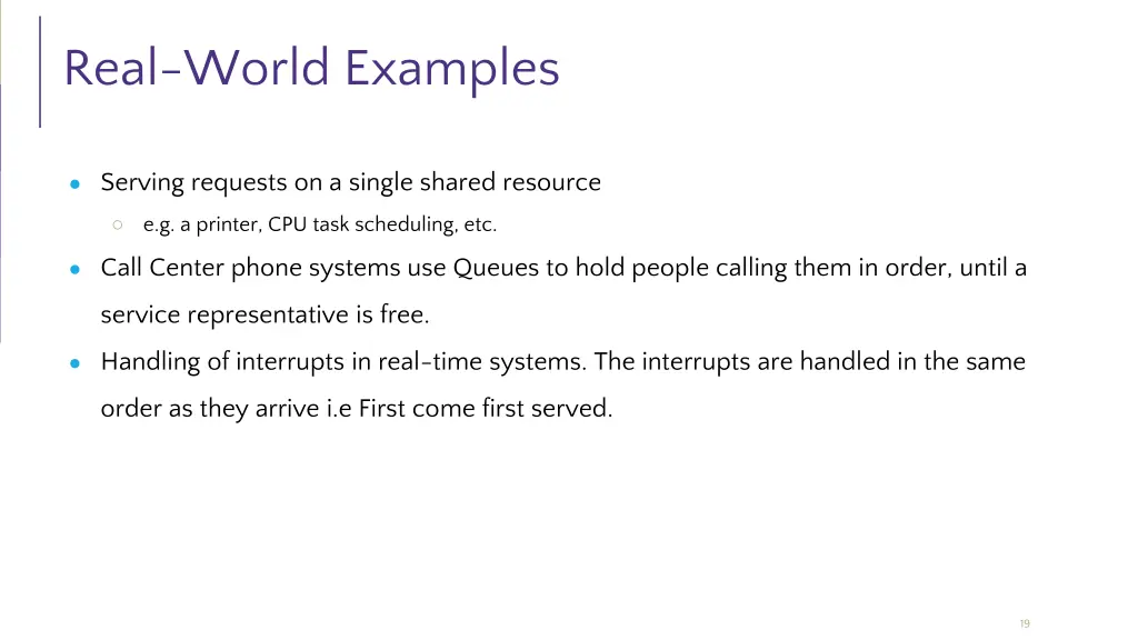real world examples
