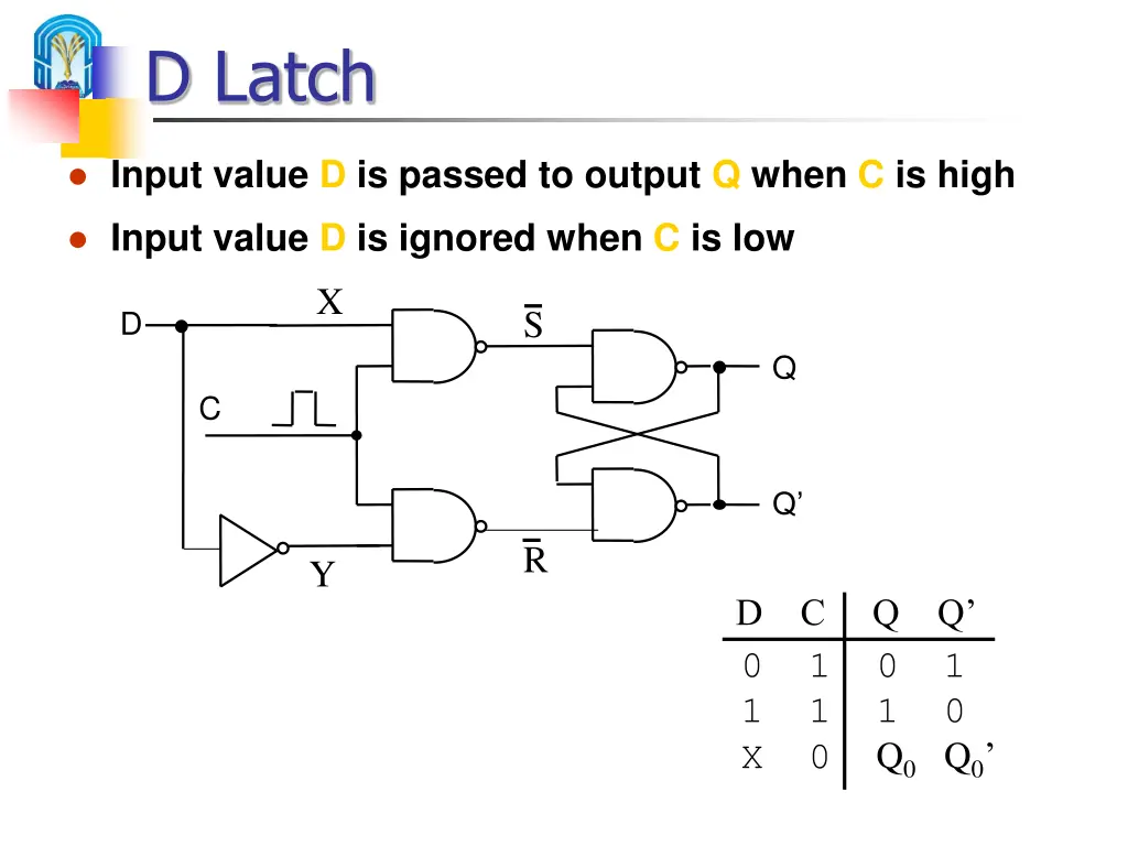 d latch 1
