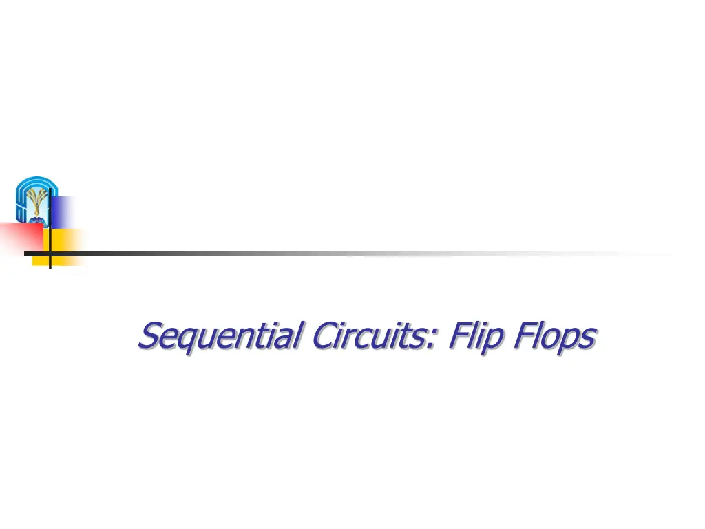 sequential circuits flip flops