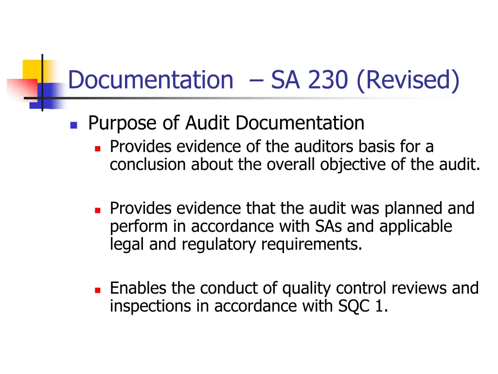 documentation sa 230 revised