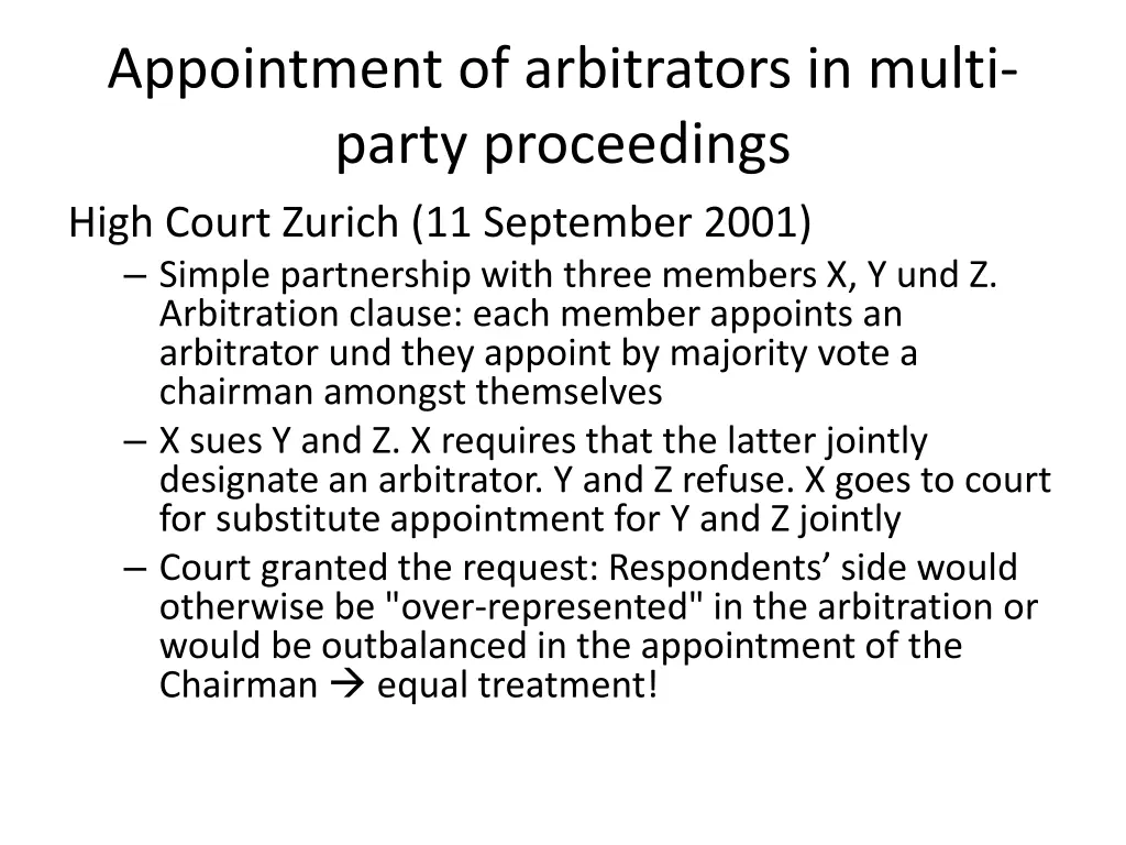 appointment of arbitrators in multi party 3
