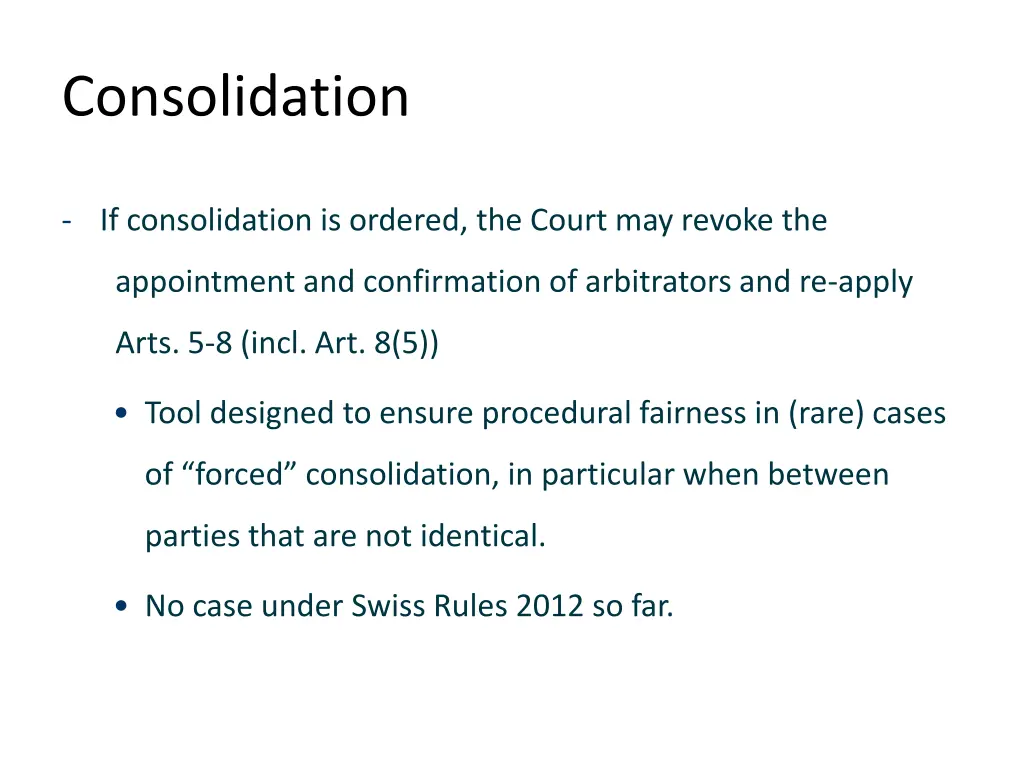consolidation 4