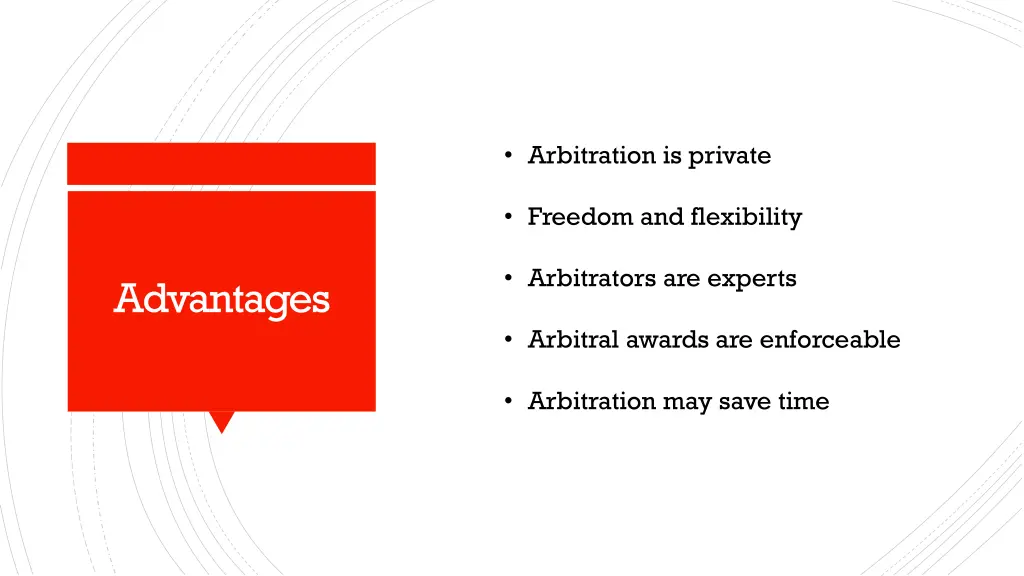 arbitration is private