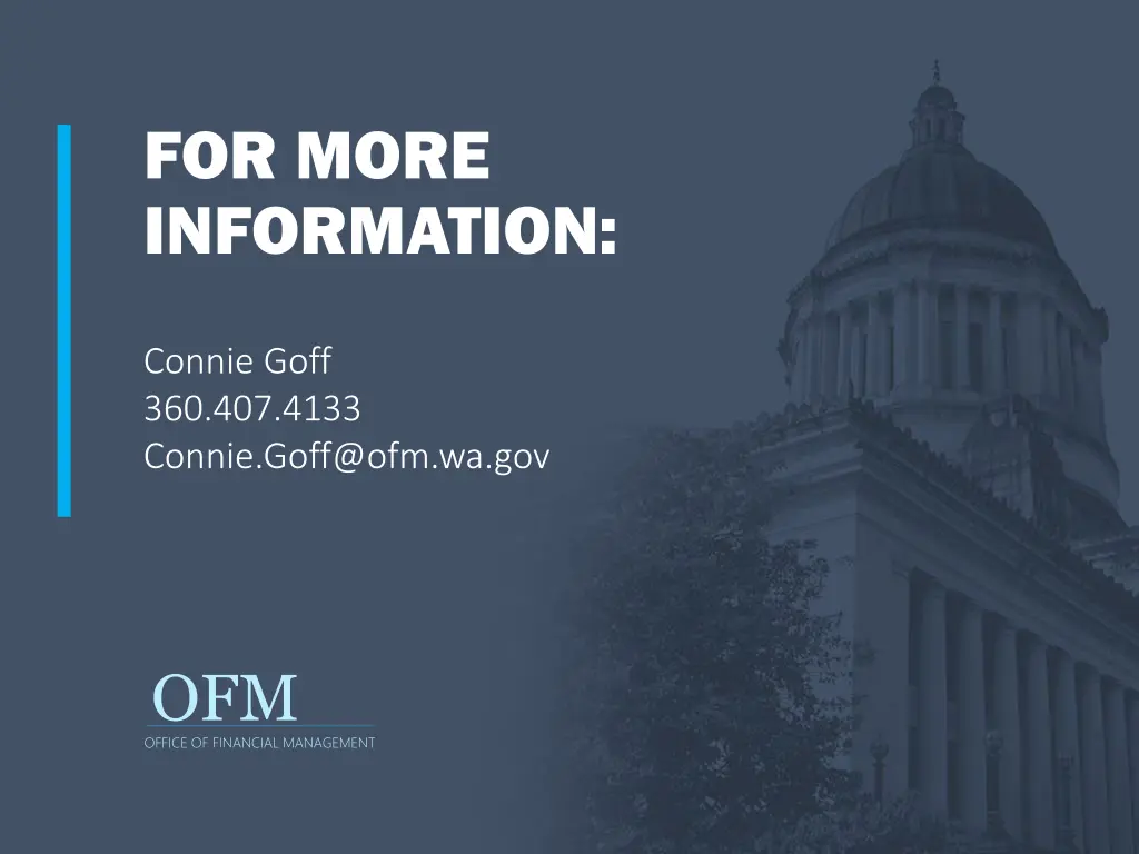 for more information