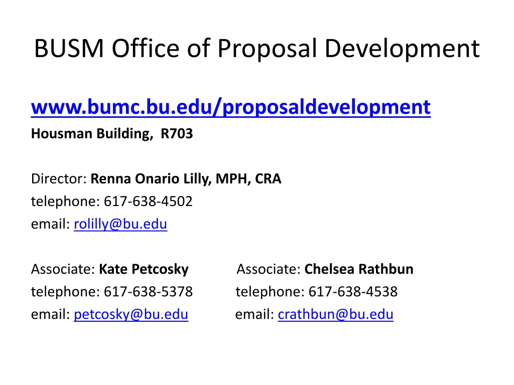 busm office of proposal development 1