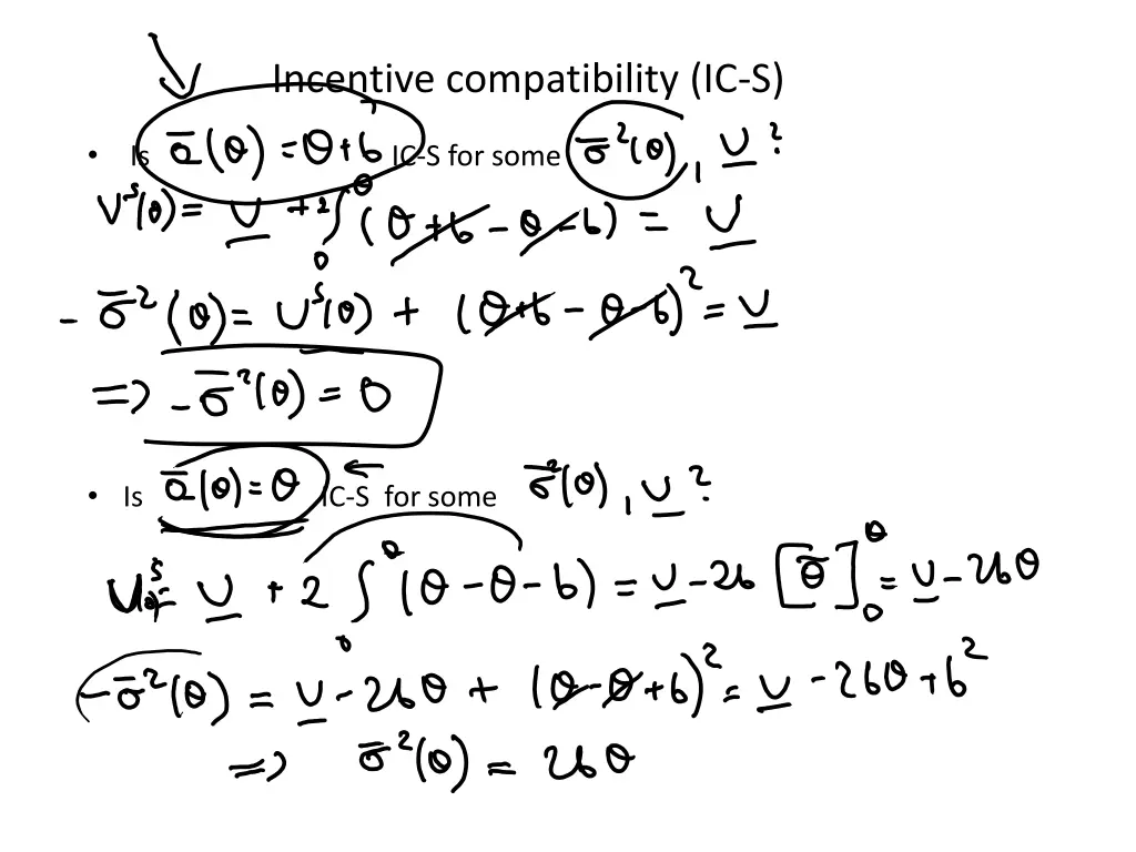 incentive compatibility ic s 1