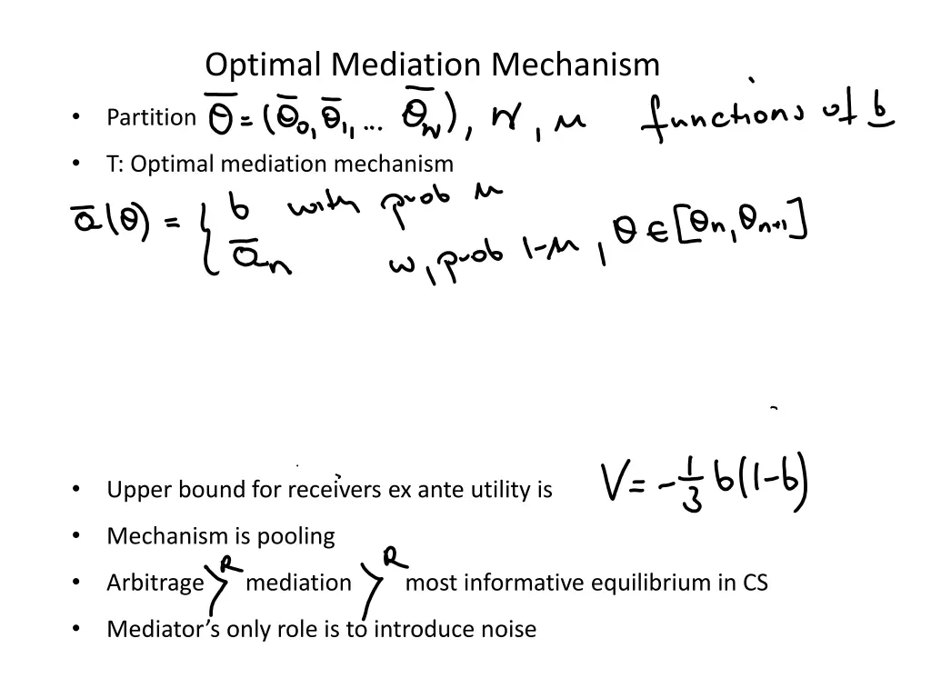 optimal mediation mechanism