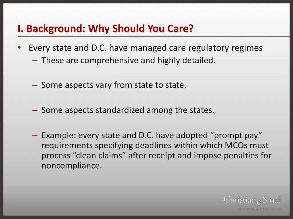 i background why should you care 2