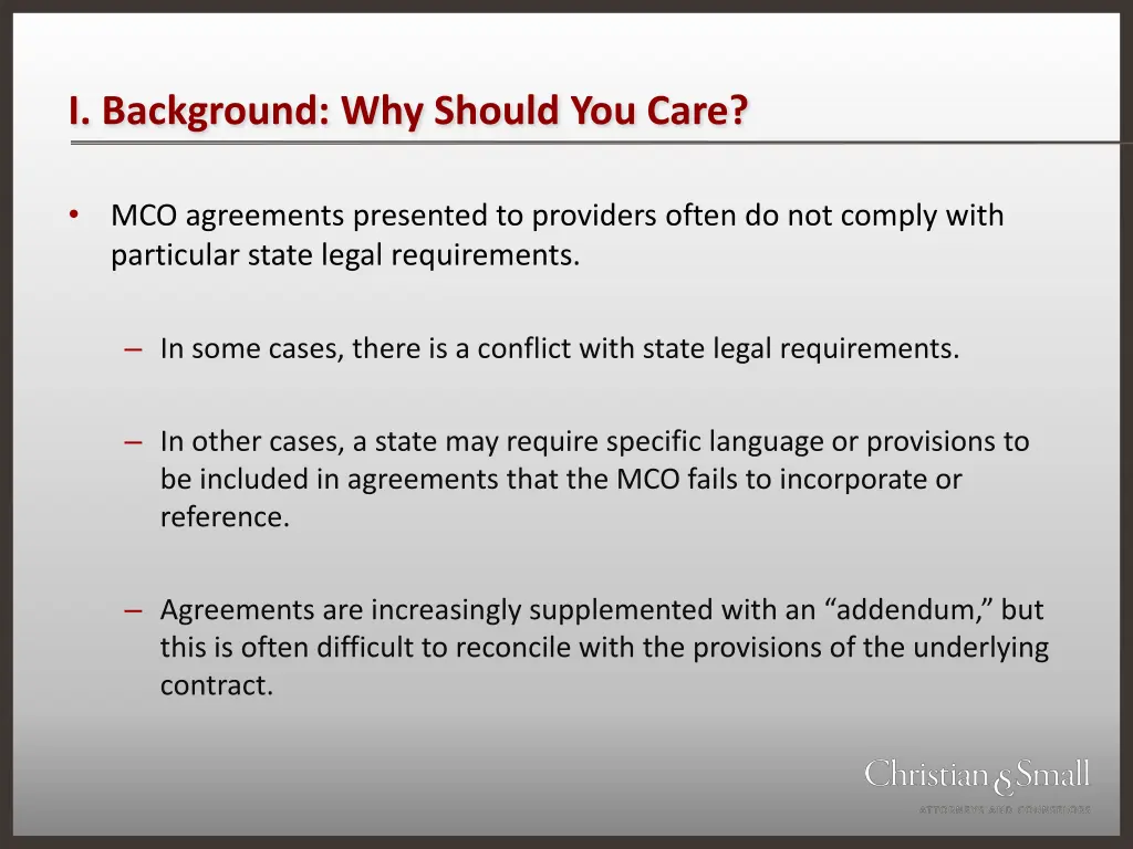 i background why should you care 3