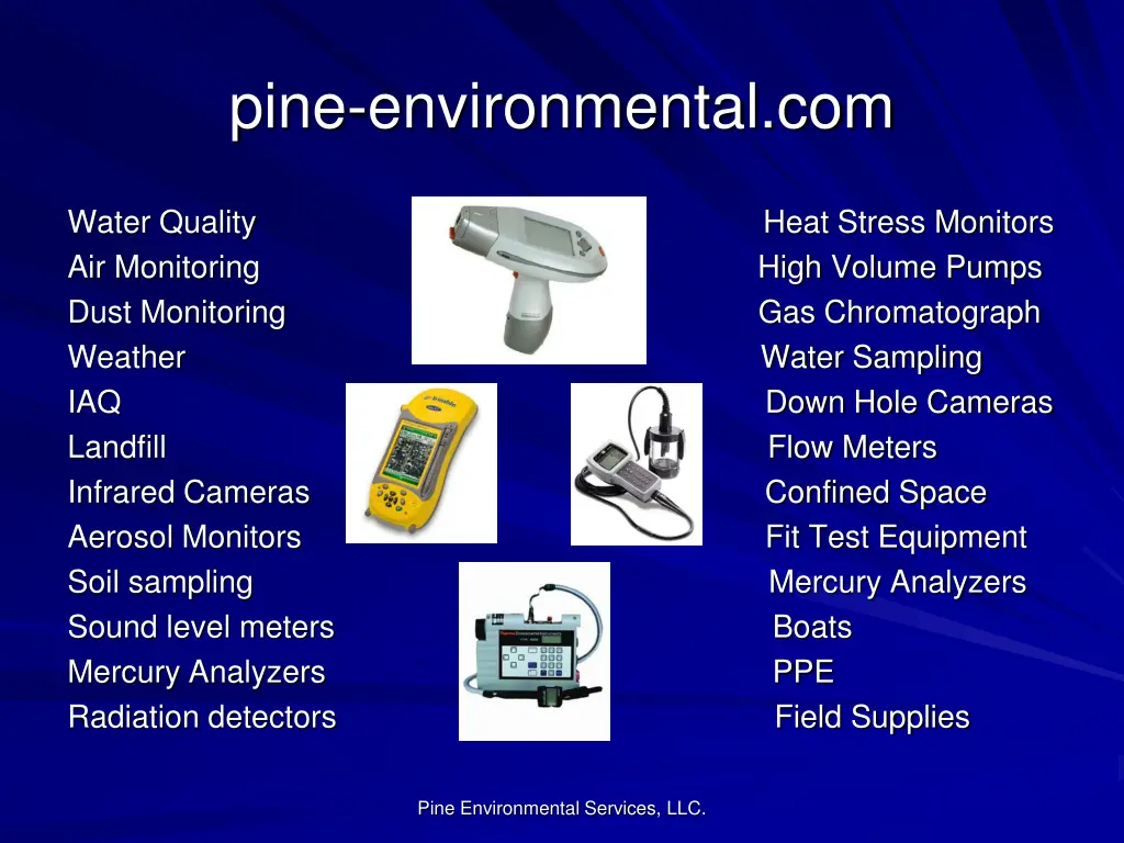 pine environmental com