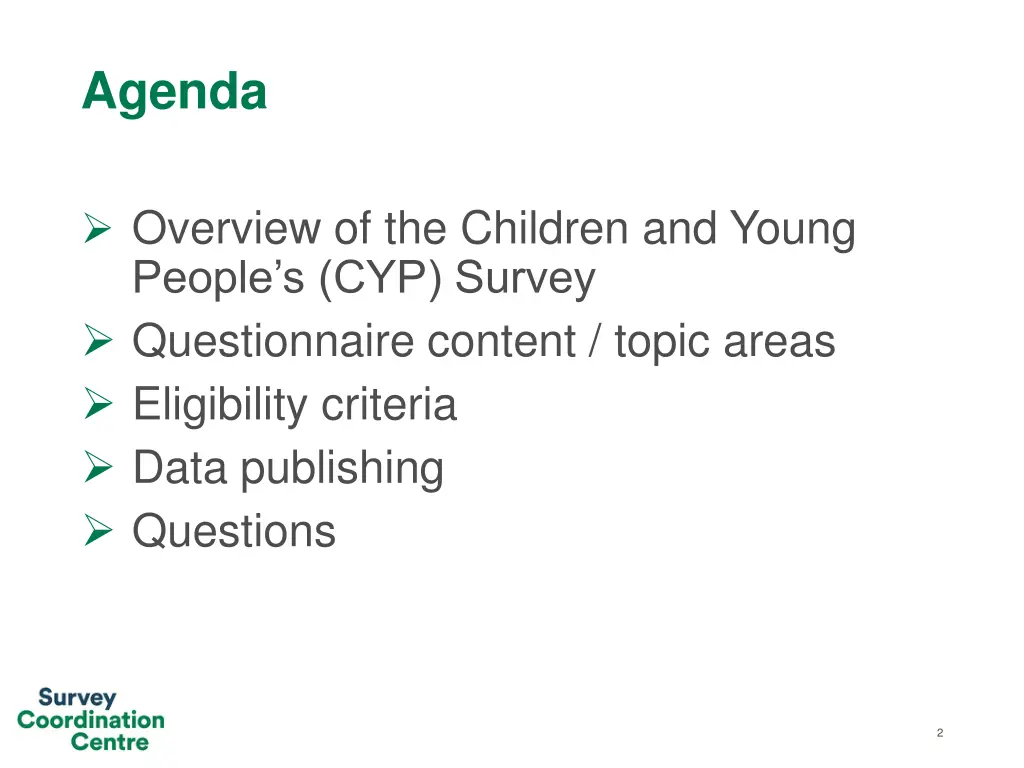 agenda