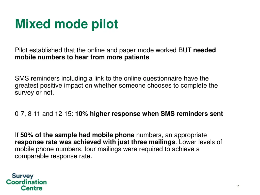 mixed mode pilot