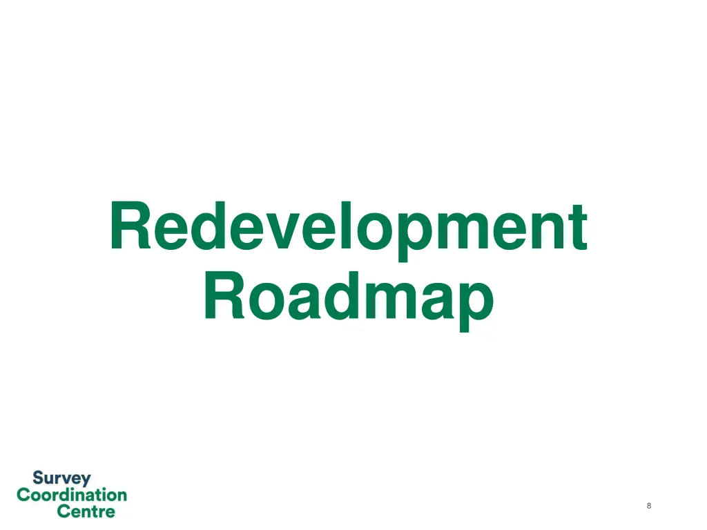 redevelopment roadmap