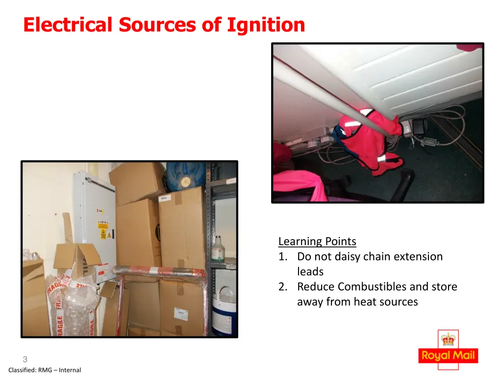 electrical sources of ignition