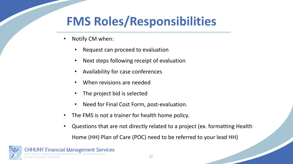 fms roles responsibilities 1