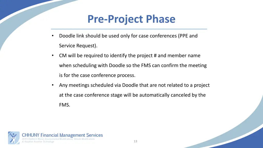pre project phase 4