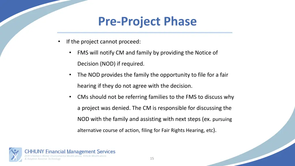pre project phase 6