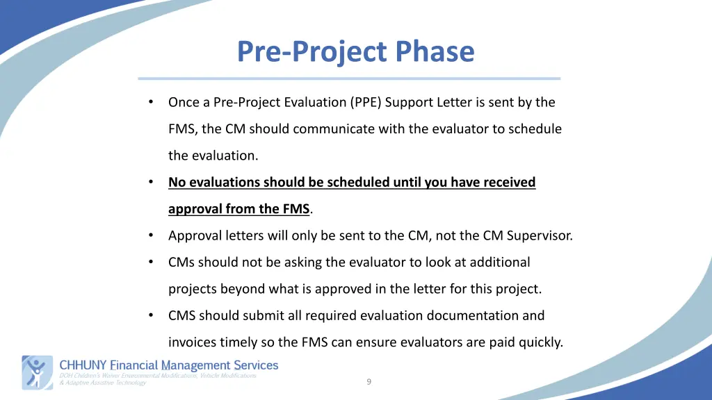 pre project phase