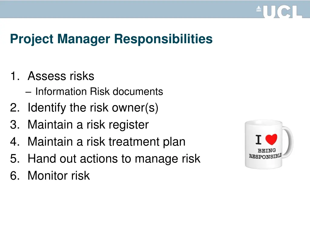 project manager responsibilities