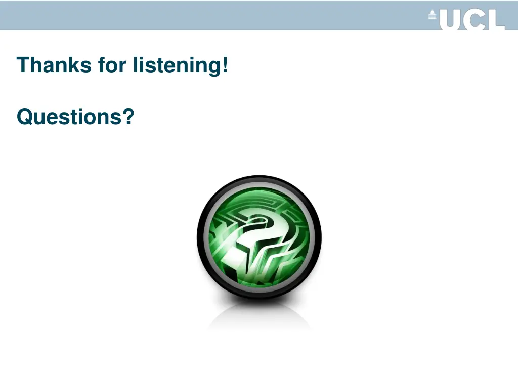 thanks for listening