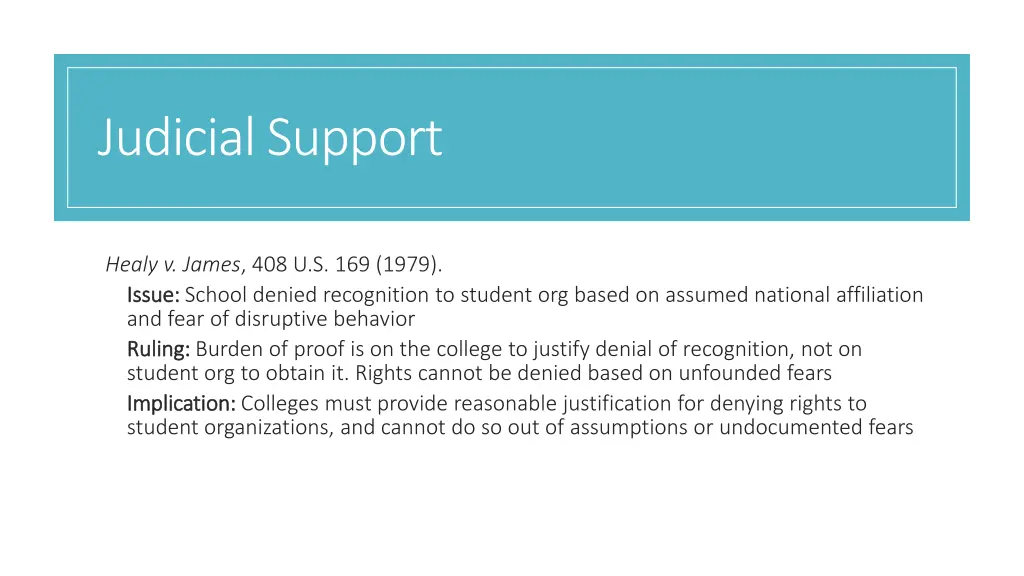 judicial support 1