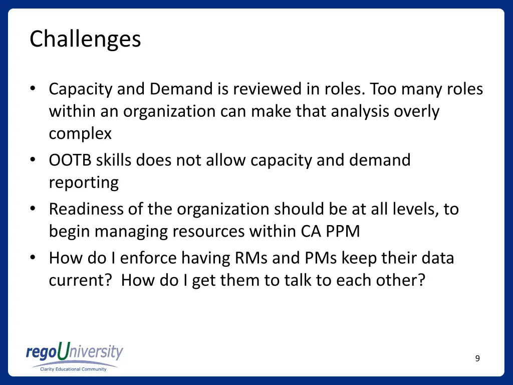 challenges